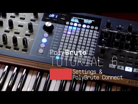 Tutorials | PolyBrute - Episode 6: Settings & PolyBrute Connect