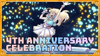 Let's Celebrate Our 4th Anniversary Together!