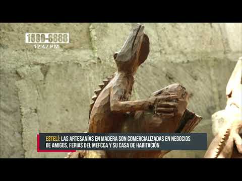 Prodigioso artesano de Estelí transforma la madera en obras de arte - Nicaragua