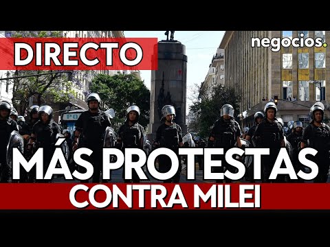 DIRECTO | Más protestas contra Milei en Argentina: Manifestaciones frente al Banco Central