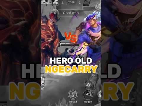 Hero old yang bisa carry dirangked 😱😱 #mobilelegends #mlbbshorts