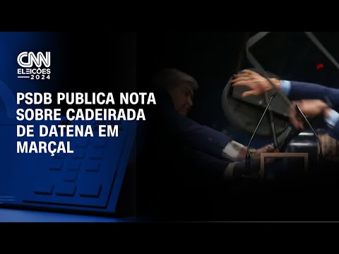 PSDB publica nota sobre cadeirada de Datena em Marçal | BASTIDORES CNN