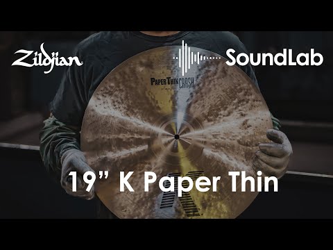 K Paper Thin Soundlab Crash 19“