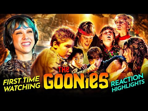 Nicki finds treasure with THE GOONIES (1985) Movie Reaction FIRST TIME WATCHING [Reissue]