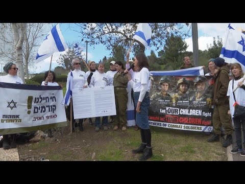 Mothers of Israeli soldiers call on Biden to stop humanitarian aid from entering war-battered Gaza S