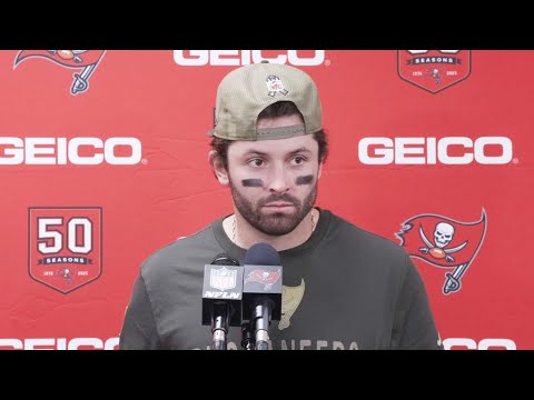 Baker Mayfield Speaks on Divisional Win vs. Saints | Press Conference | Tampa Bay Buccaneers