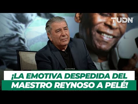 ¡ENTRE LÁGRIMAS! Carlos Reinoso despide a su “hermano” Pelé: “Lo amo” I TUDN