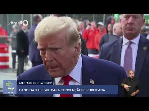Donald Trump mantém agenda após atentado