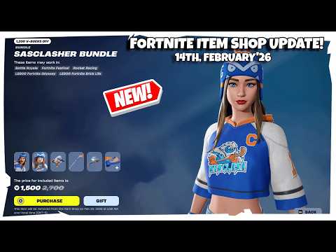 SASCLASHER BUNDLE JUST DROPPED! 💥 Fortnite Shop Update! (February 14, 2026)