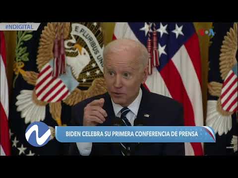 EN VIVO: Primera conferencia de prensa del presidente de EE. UU., Joe Biden