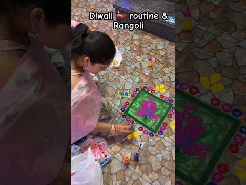 Diwali 🪔morning to evening routine 🥰🫶🏻 #jyotibisht #ytshorts #minivlog #trending #viral #diwali