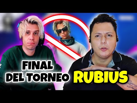 Finalizo el TORNEO de Rubius x Fortnite