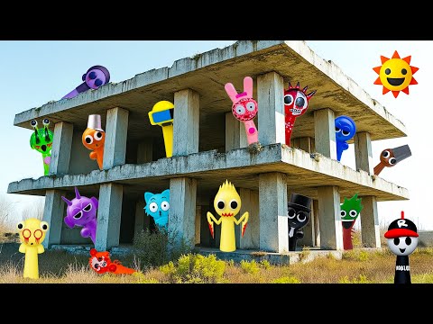 AMAZING...!!! Incredibox Sprunki:  Exploring an Abandoned House Full of SPRUNKI Secrets