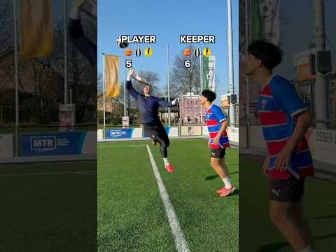 PLAYER VS KEEPER ⚽️🏃‍♂️