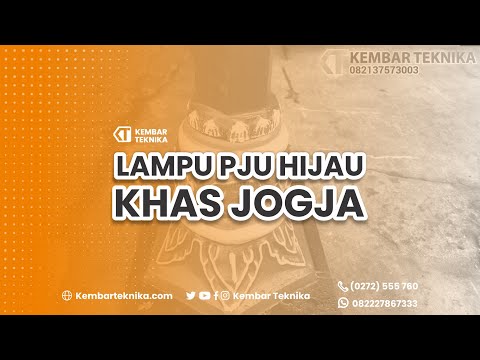 Produksi Tiang lampu PJU Malioboro Yogyakarta