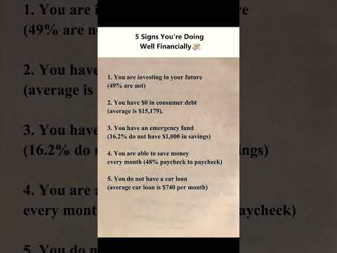 "5 Signs Your Finances Are Actually on the Rise"