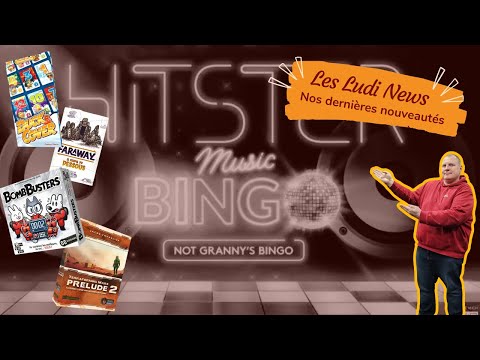 Ludi News: Pokémon, Bomb Busters, Duck & Cover, Hitster Bingo, Terraforming Mars Prélude 2, Ironclay