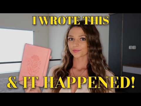 I Manifested This by Writing It Down (The Scripting Technique Explained)