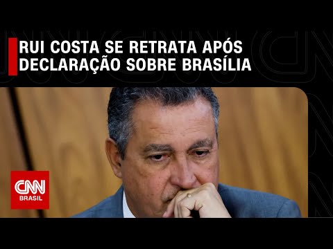 Rui Costa se retrata após declaração sobre Brasília | CNN ARENA