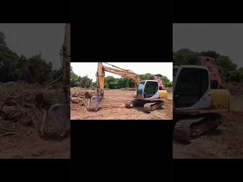 Clearing Kebun, Cadang eh nak tanam pokok kelapooo... #bahandanbinaan #construction