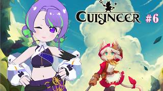 【Cuisineer】戦って食材を手に入れてレストランを盛り上げる！ #6【#Vtuber／#大御祢リンネ】