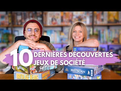 GROSSES déceptions et belles SUPRISES (jeux à 2, deckbuilding, jeux de plis,...)