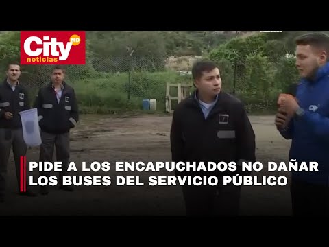 Entrevista con el conductor del bus que fue incinerado por encapuchados | CityTv