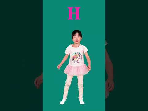 Human Alphabet 066 (A - Z) shorts