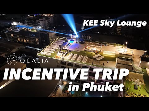 豪華Sky loungeでの夜| QUALIA INCENTIVE TRIP 2026 in Phuket