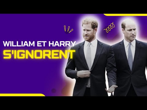 Couronnement de Charles III : Les princes Harry et William s’ignorent
