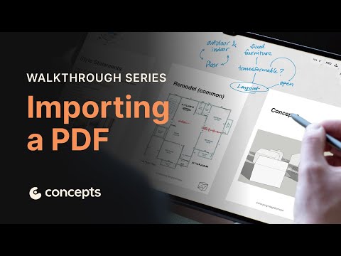 Walkthrough Series: Importing a PDF