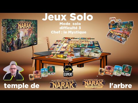 Les ruines perdues de Narak +chefs+expédition - Temple de l'arbre | Iello Expert | jeu de société