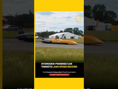 Hydrogen-powered car targets land speed record