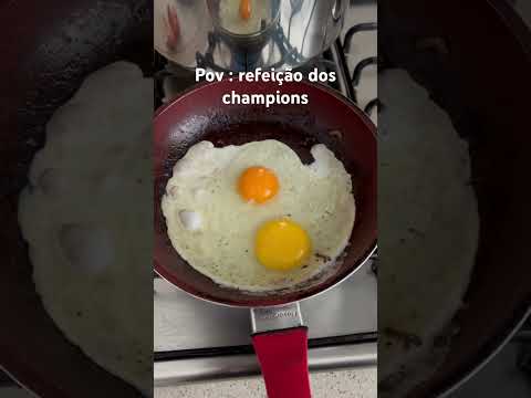 Depois dessa refeição automática você pega champiom