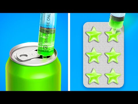 HOW TO SNEAK SNACKS EVERYWHERE?? FUN FOOD HACKS ???