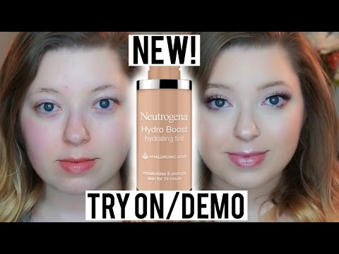NEW! NEUTROGENA HYDRO BOOST HYDRATING TINT!