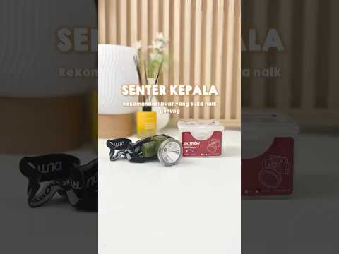 Senter Kepala #terang #murah #ringan
