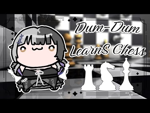 Anime Girl Learns & Practices Chess