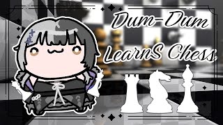 Anime Girl Learns & Practices Chess
