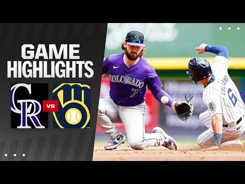 Rockies vs. Brewers Game Highlights (9/8/24) | MLB Highlights