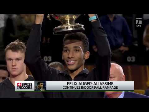 Tennis Channel Live: Auger-Aliassime Captures Third Straight Title