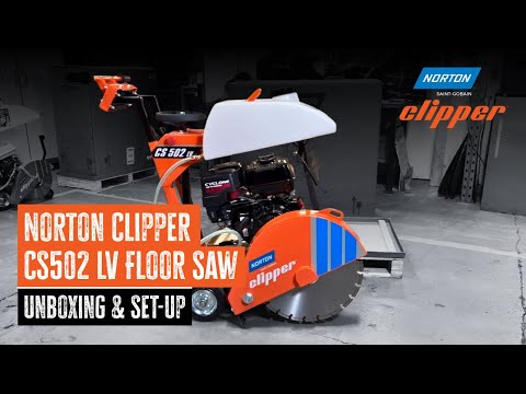 📦 Unboxing & Set-up | Norton Clipper CS502 LV Floor Saw
