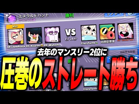 【ブロスタ】最強のダークホースと呼ばれた香港チームにマンスリー予選で圧勝！【VCあり】