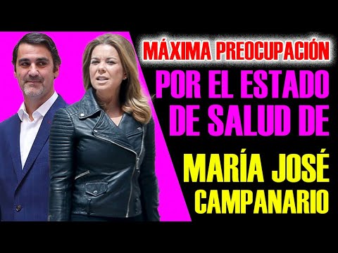 Preocupación por el estado de salud de MARÍA JOSÉ CAMPANARIO mujer de JESULÍN tras ser operada.