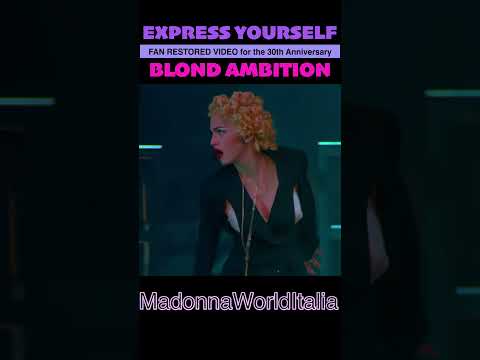 Madonna: Express Yourself | 4K AI 50fps Teaser
