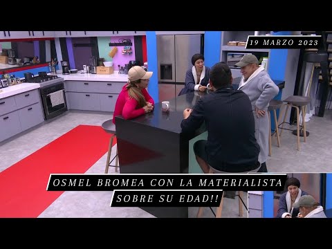 Osmel Bromea Con La Materialista Sobre Su Edad || 19-3-2023 || #lcdlf3