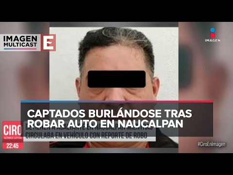 Detienen a presunto ladrón de Autos que se Burló de su Víctima en Naucalpan