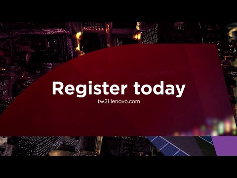 Join us on September 8 for Lenovo Tech World 2021