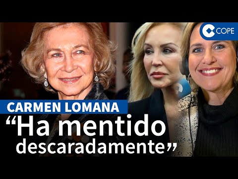 Carmen Lomana se harta de los ataques a la Reina: Es una vergüenza