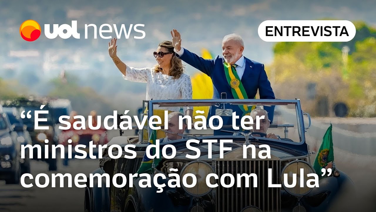 Faz sentido e é saudável não ter ministros do STF nessa comemoração junto com o Lula diz professora